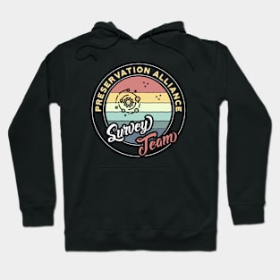 Murderbot Diaries Preservation Alliance Survey Team Hoodie